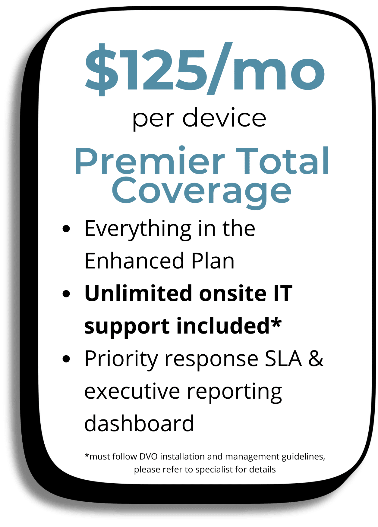 Datavoice Options Premier Total Coverage SentriSYNC Datavoice Options Premier Total Coverage SentriSYNC